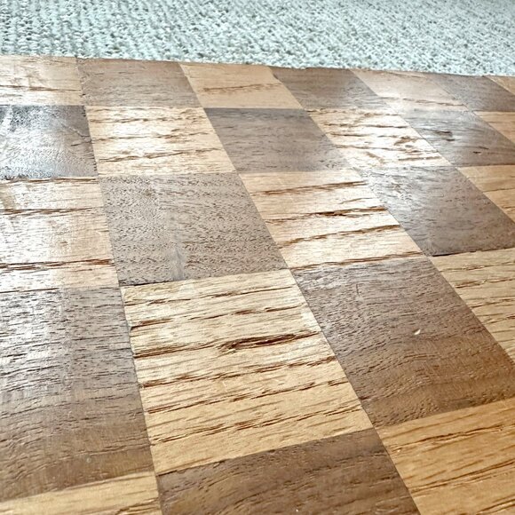 Handmade Wooden Checker Board - Picture 10 of 16